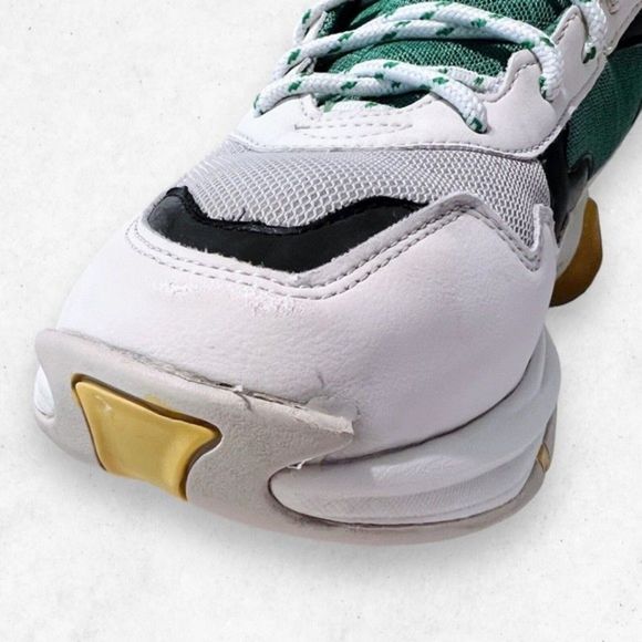 SNKR Project Park Avenve Men's Casual Sneakers Green Yellow‎ Size 12 SNKR1807 - Picture 6 of 11